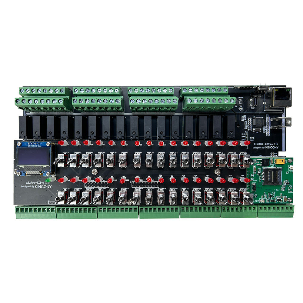 KinCony A32 Pro 32 Channel 4G ESP32 Relay Board