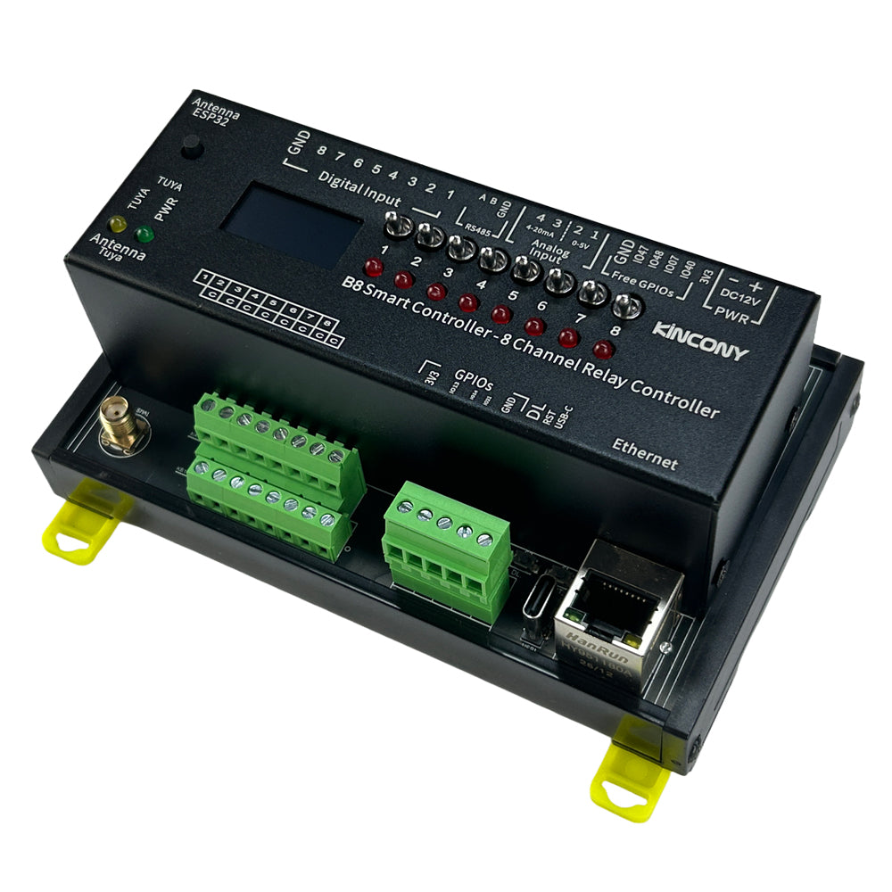ESP32 Smart Controller – B8 (8CH Relay)