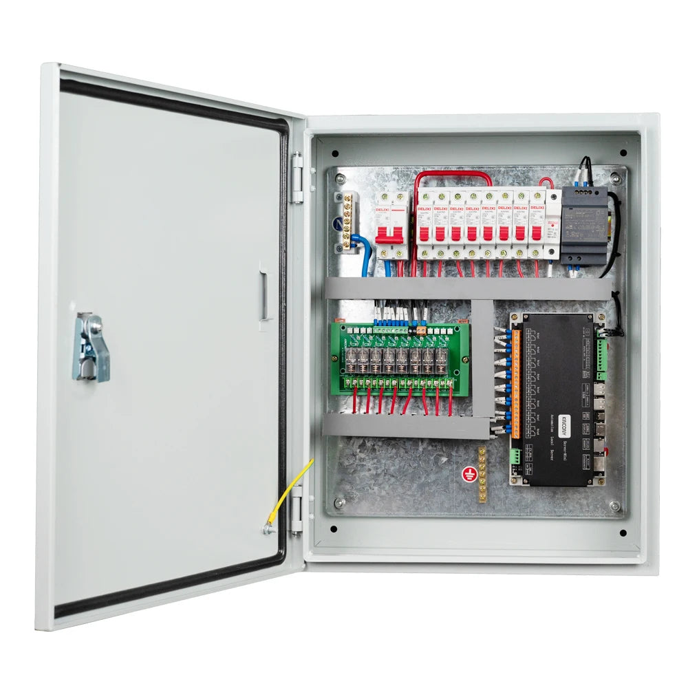 8CH Raspberry Pi Distribution Panel (Home Assistant+Node Red)