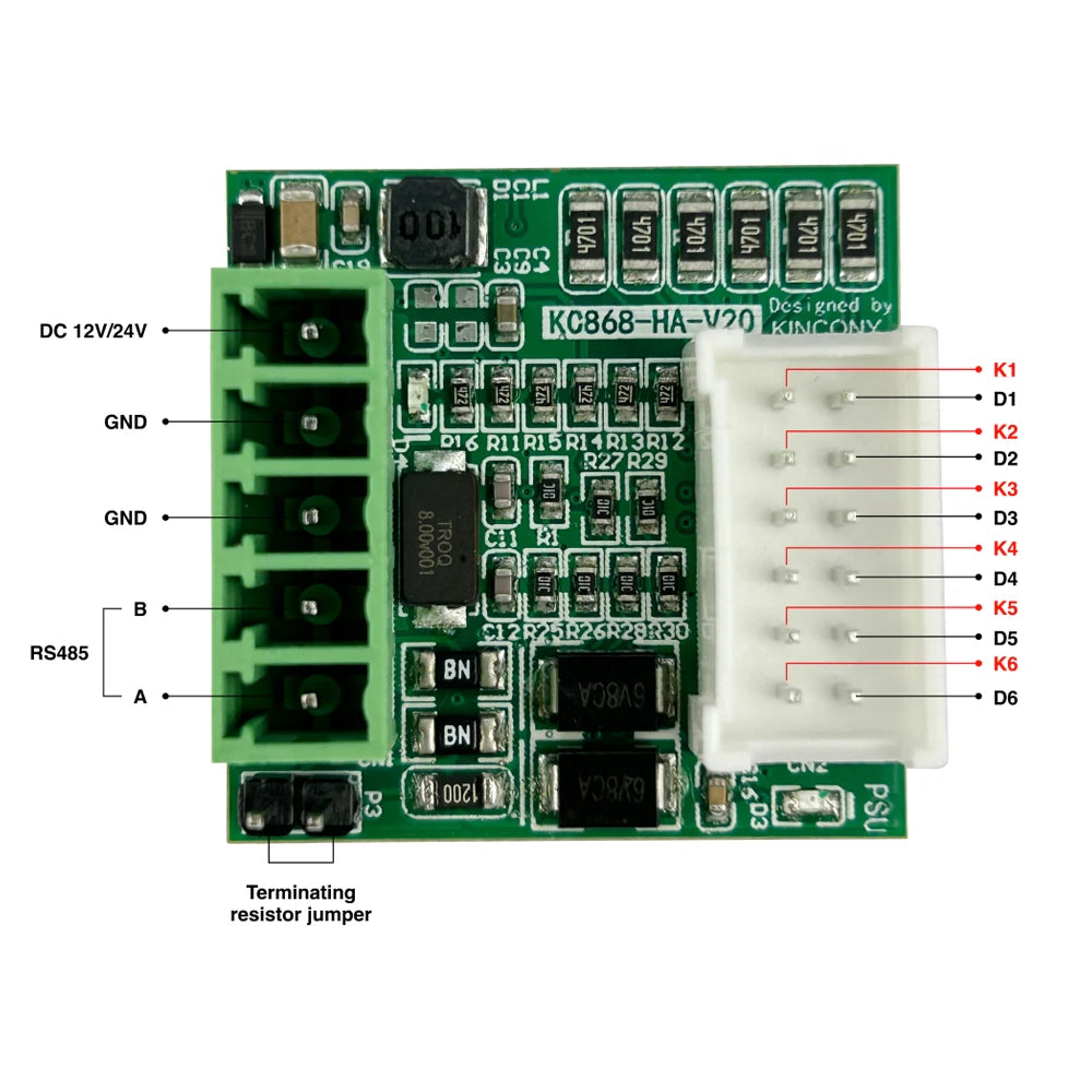 KC868-HAv2 RS485 IO Module