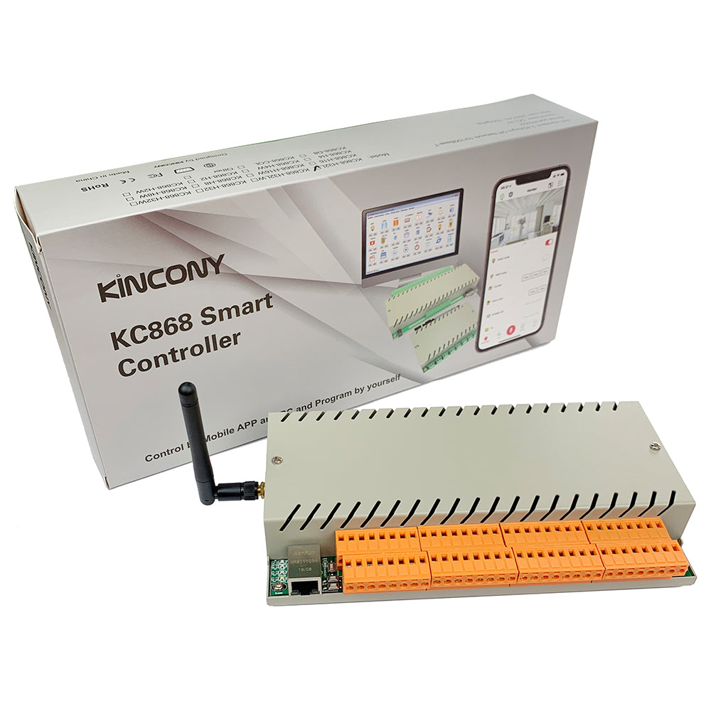 KC868-H32B 32 channel ethernet wifi relay controller