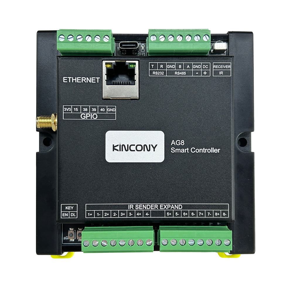 KinCony AG8 ESP32-S3 Smart IR Controller