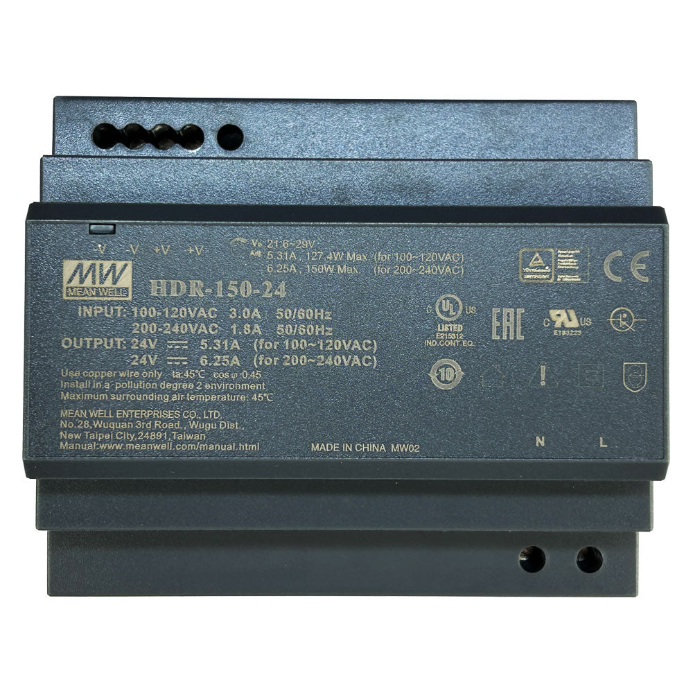 MW DIN Rail Switch DC Power Supply