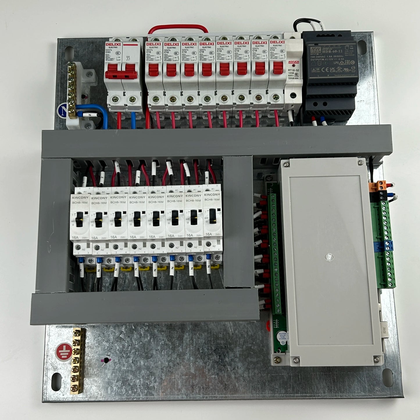 8CH Smart Electrical Distribution Panel (Tuya + Home Assistant)