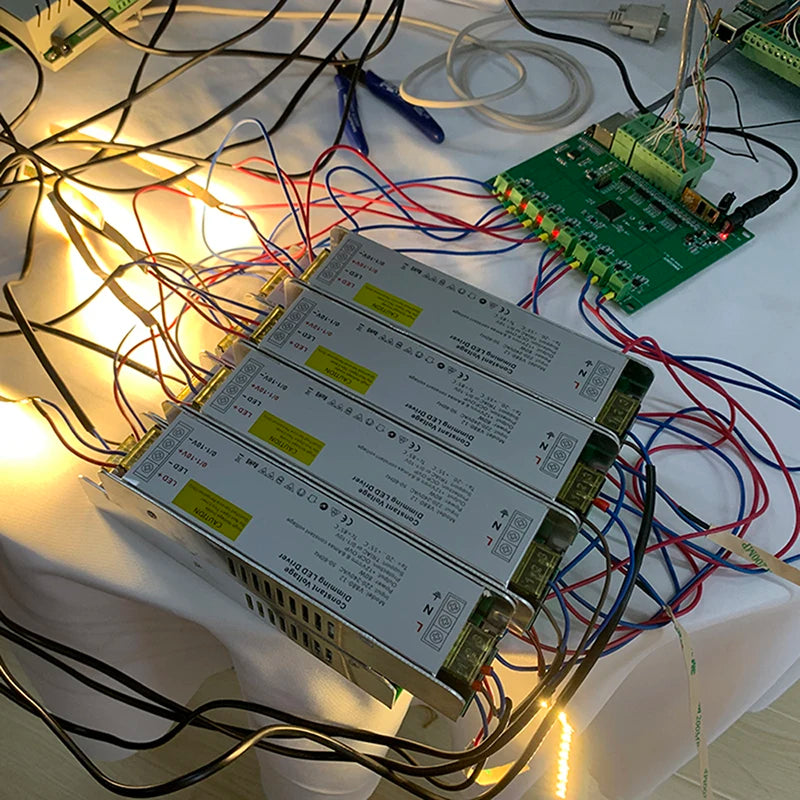 12V/24V 100W LED Dimmable Driver For KC868-D16