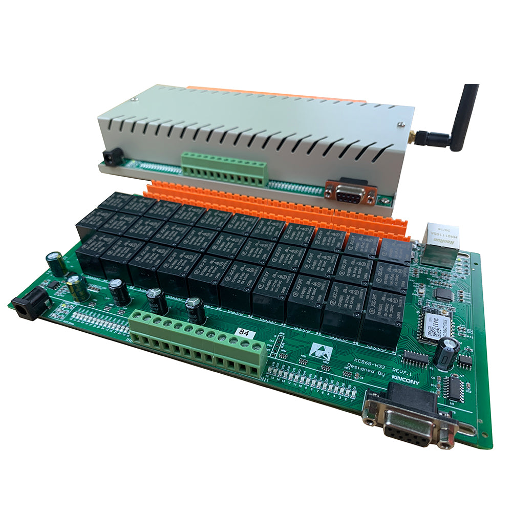 KC868-H32B 32 channel ethernet wifi relay controller