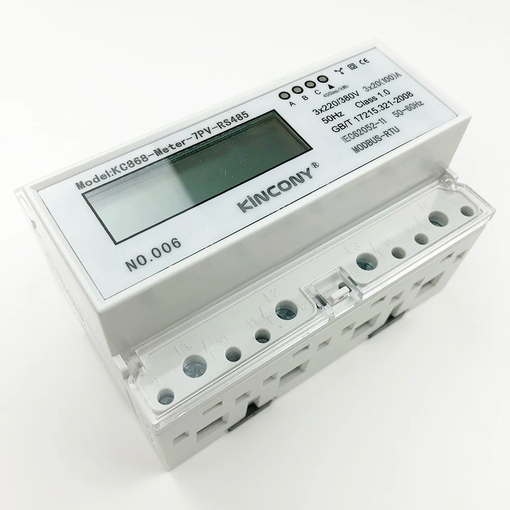Energy Meter RS485 Modbus RTU Monitor