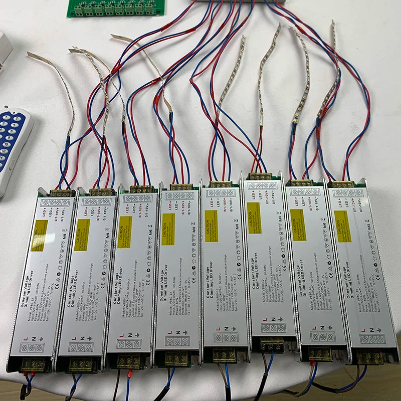 12V/24V 100W LED Dimmable Driver For KC868-D16