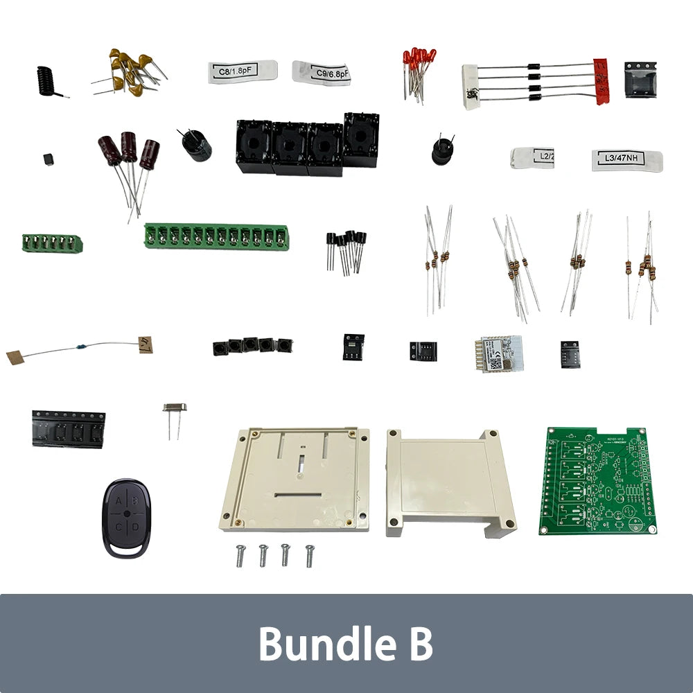 KC101 Tuya Electronic DIY Kit Smart Wifi Switch Module RF Radio Remote Control 4 Channels Inching Relay for Alexa Google Home