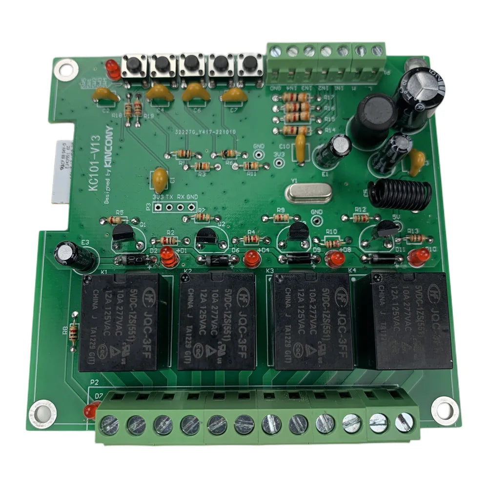 KC101 Tuya Electronic DIY Kit Smart Wifi Switch Module RF Radio Remote Control 4 Channels Inching Relay for Alexa Google Home