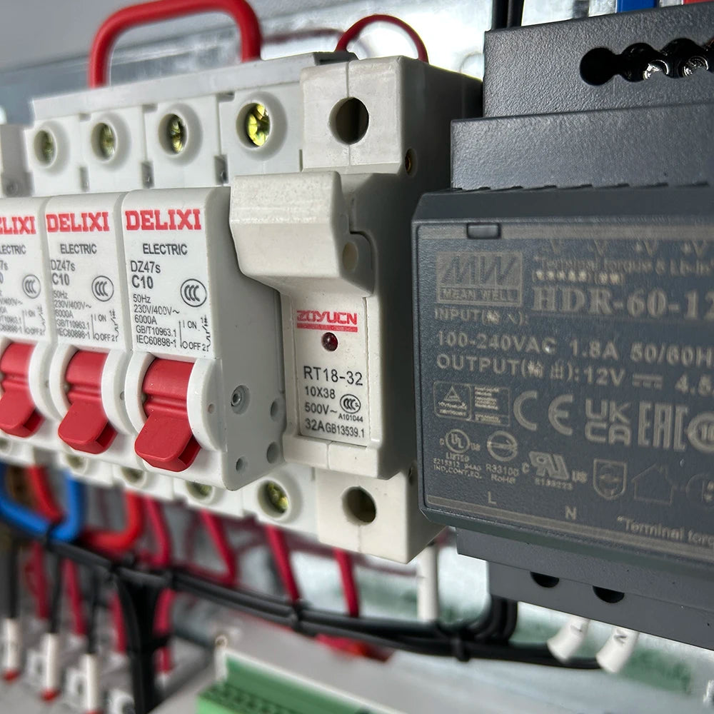 4CH Smart Electrical Distribution Panel (Tuya + Home Assistant)