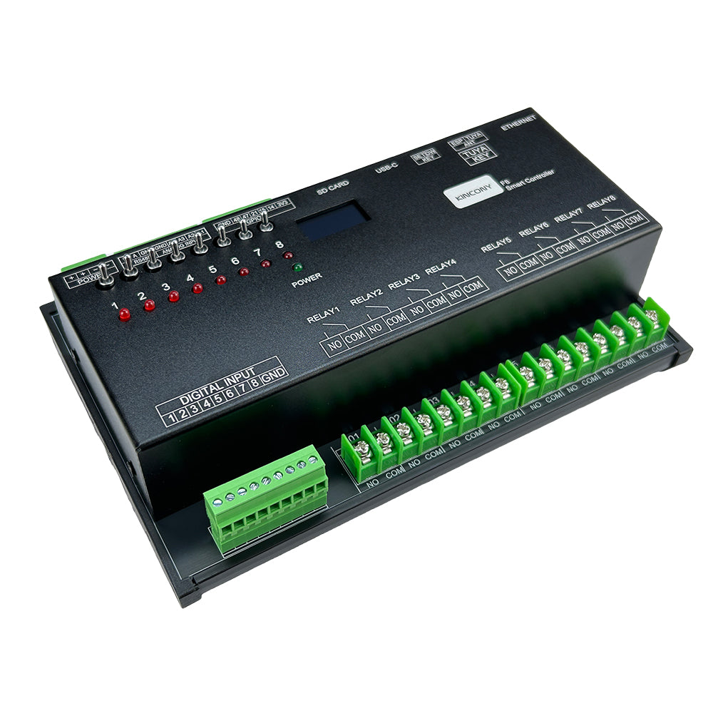 KinCony F8 8CH ESP32-S3 Removable Relay board