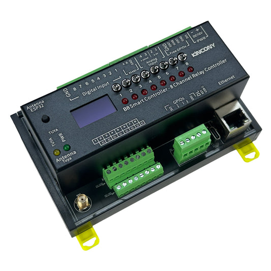 ESP32 Smart Controller – B8 (8CH Relay)