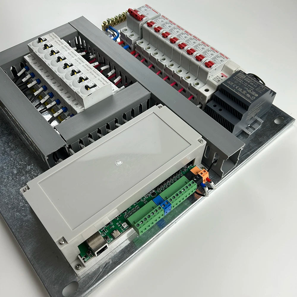 8CH Smart Electrical Distribution Panel (Tuya + Home Assistant)