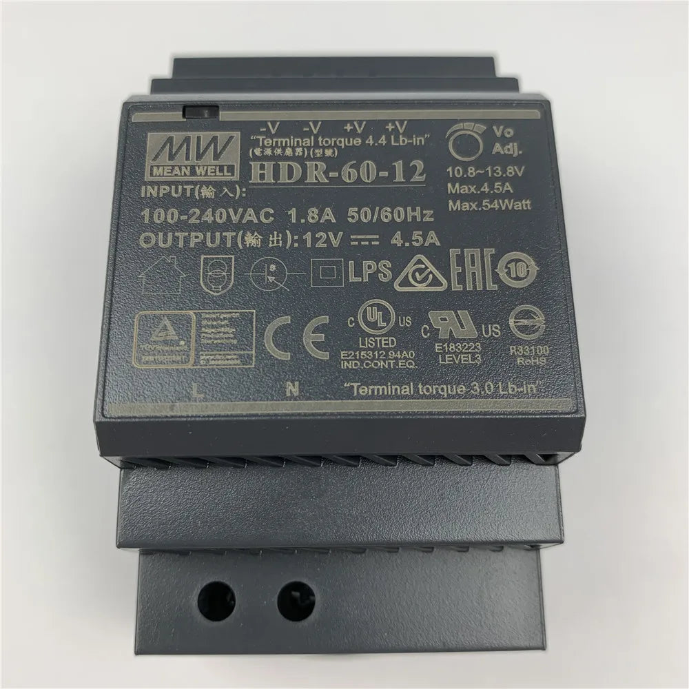 MW DIN Rail Switch DC Power Supply