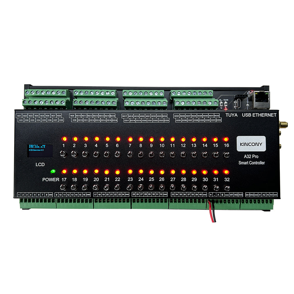 KinCony A32 Pro 32 Channel 4G ESP32 Relay Board