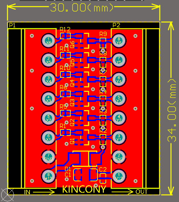 Logic Level Converter For DC0V To 12V