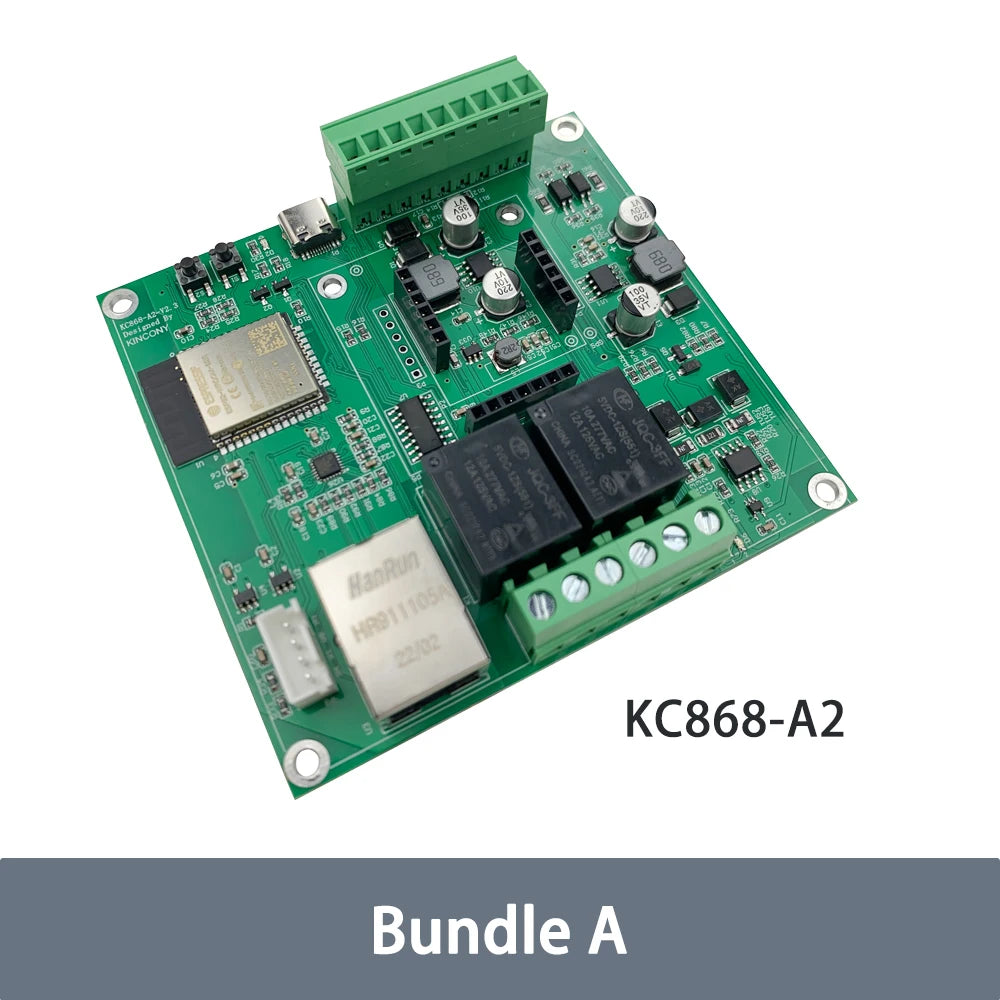KinCony KC868-A2 2 channel esp32 4G relay board