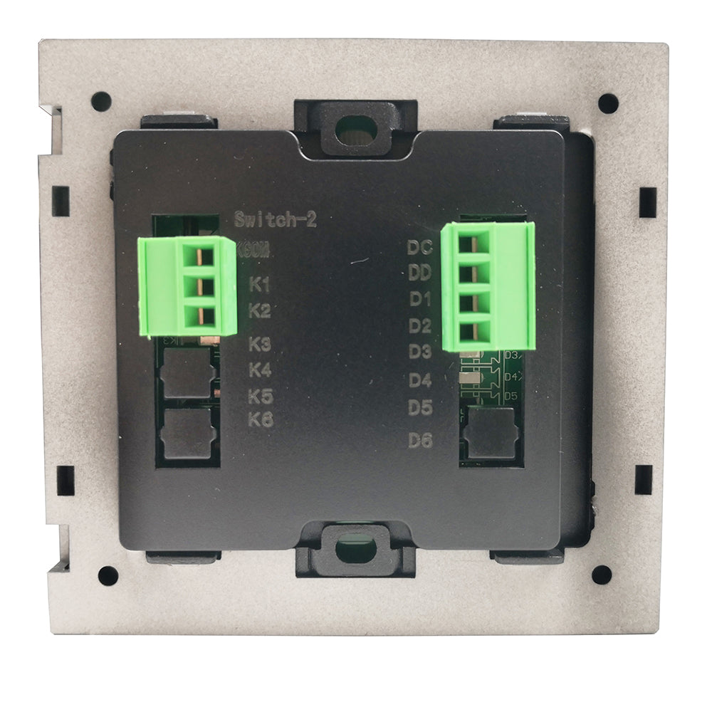 momentary wall switch panel (push button) plastic version