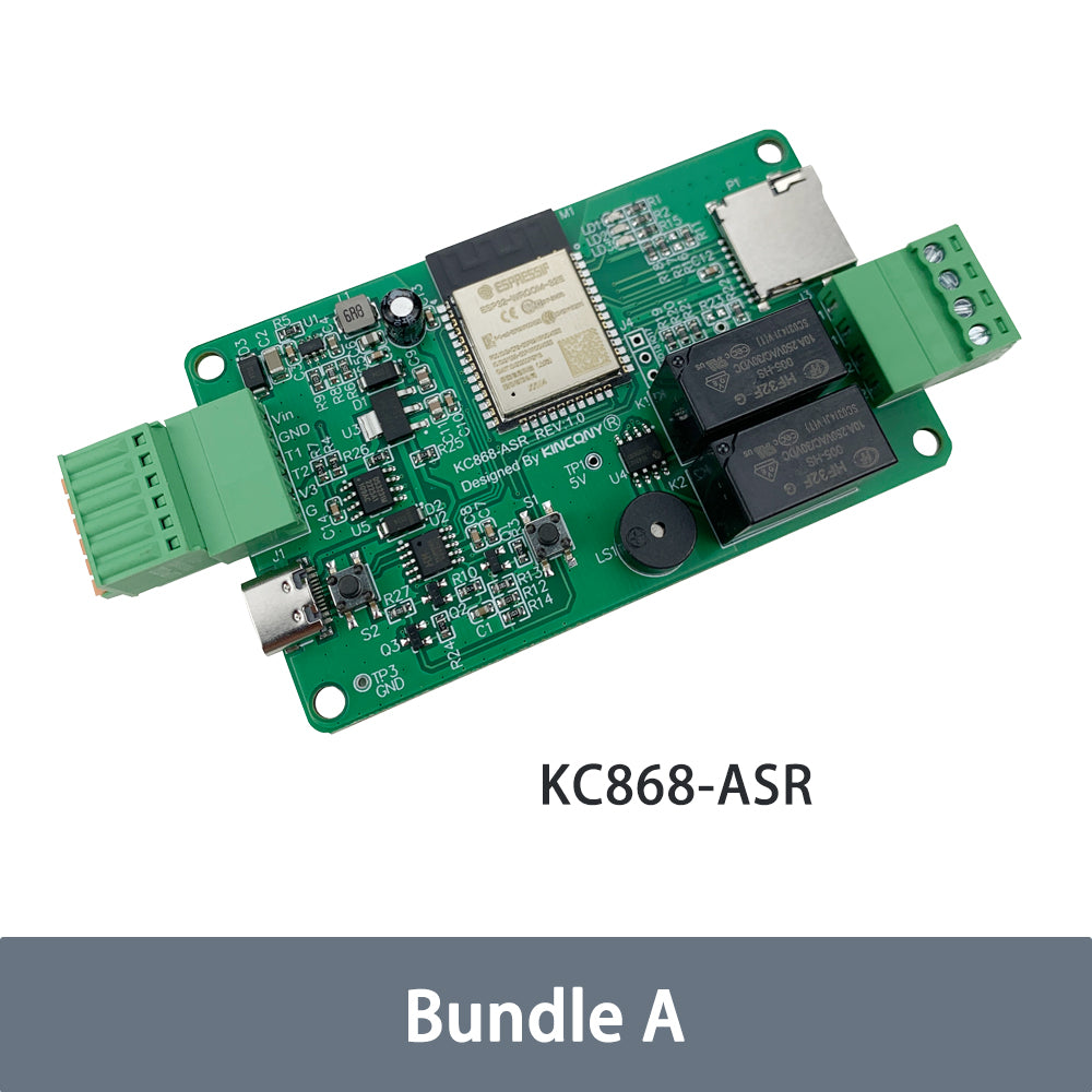 KinCony KC868-ASR ESP32 SD card sensor RTC record board