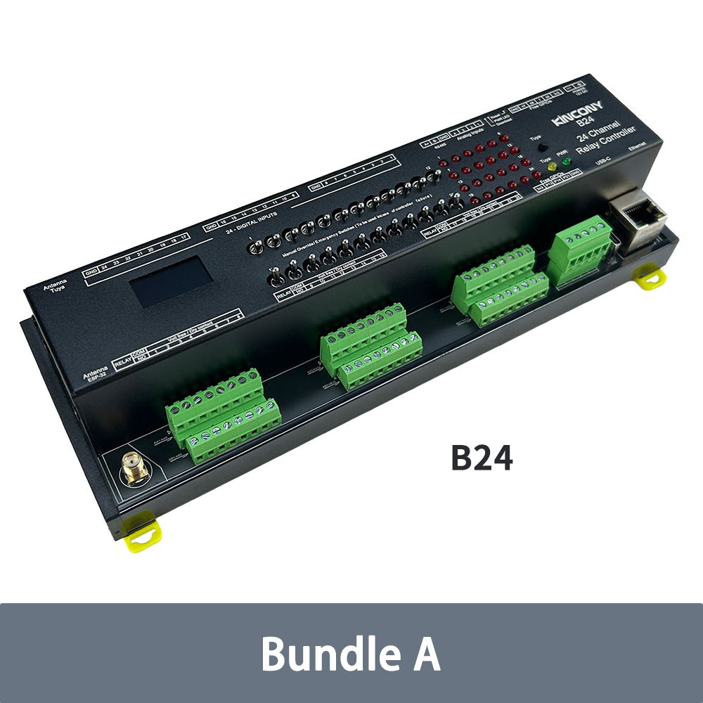 ESP32 Smart Controller – B24 (24CH Relay)