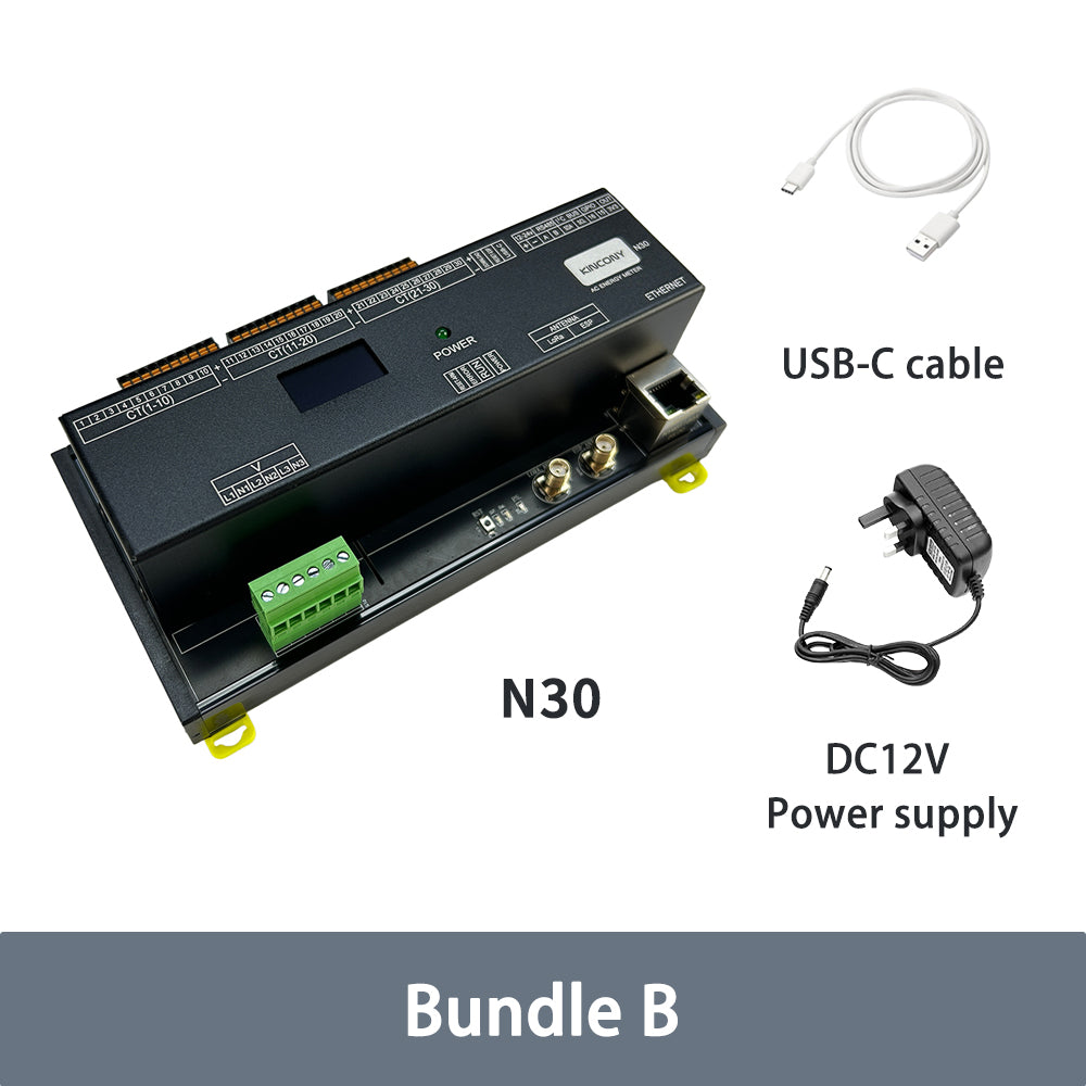 30 Channel ESP32 AC LoRa Energy Meter – N30