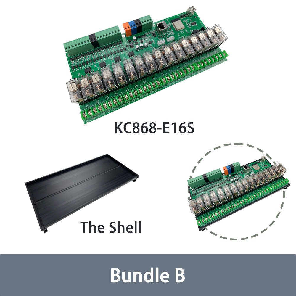 KC868-E16S ESP32 DIN Rail Relay Module
