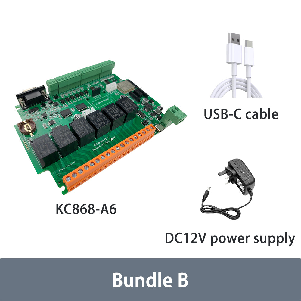 KinCony KC868-A6 ESP32 6 channel relay module