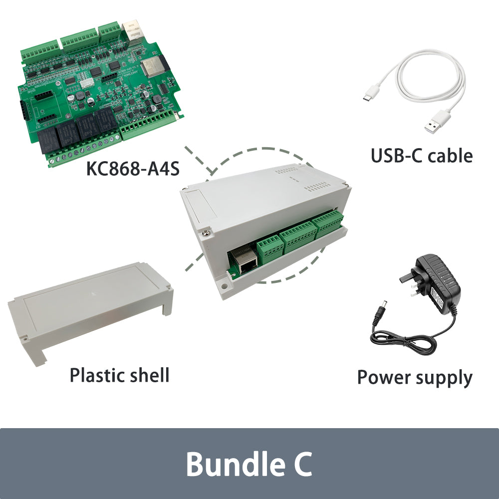 KinCony KC868-A4S 4 channel GSM relay esp32 board