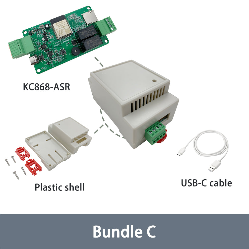 KinCony KC868-ASR ESP32 SD card sensor RTC record board