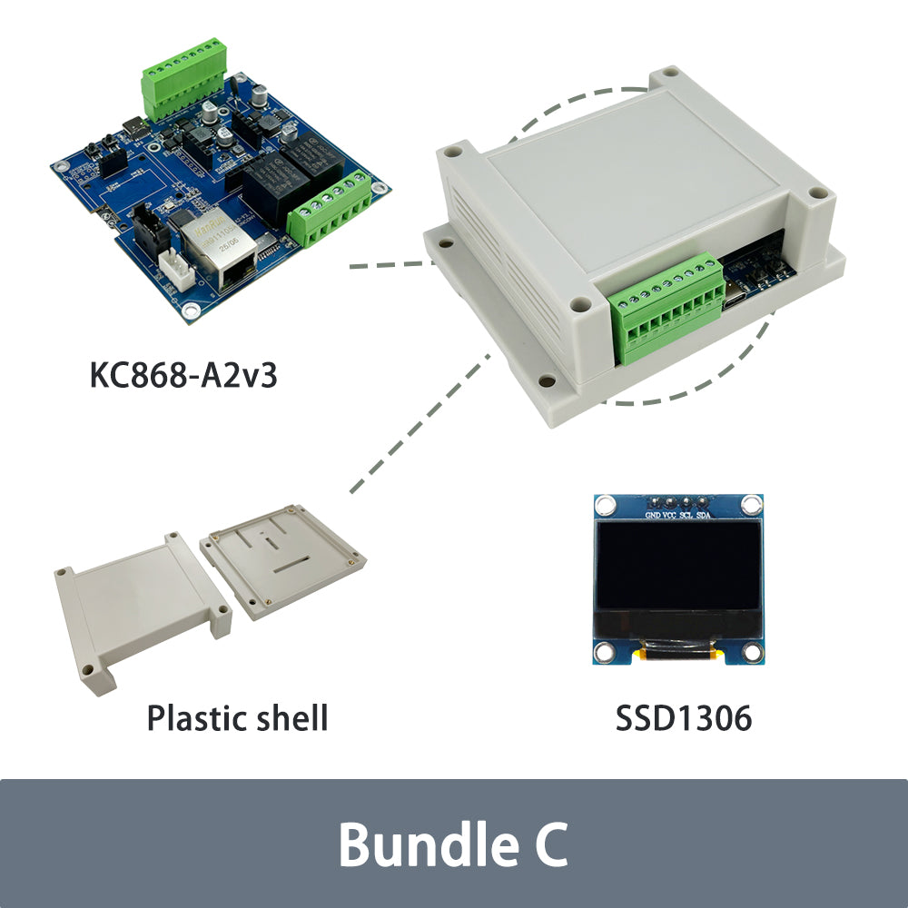 ESP32-S3 2 channel relay module – KC868-A2v3