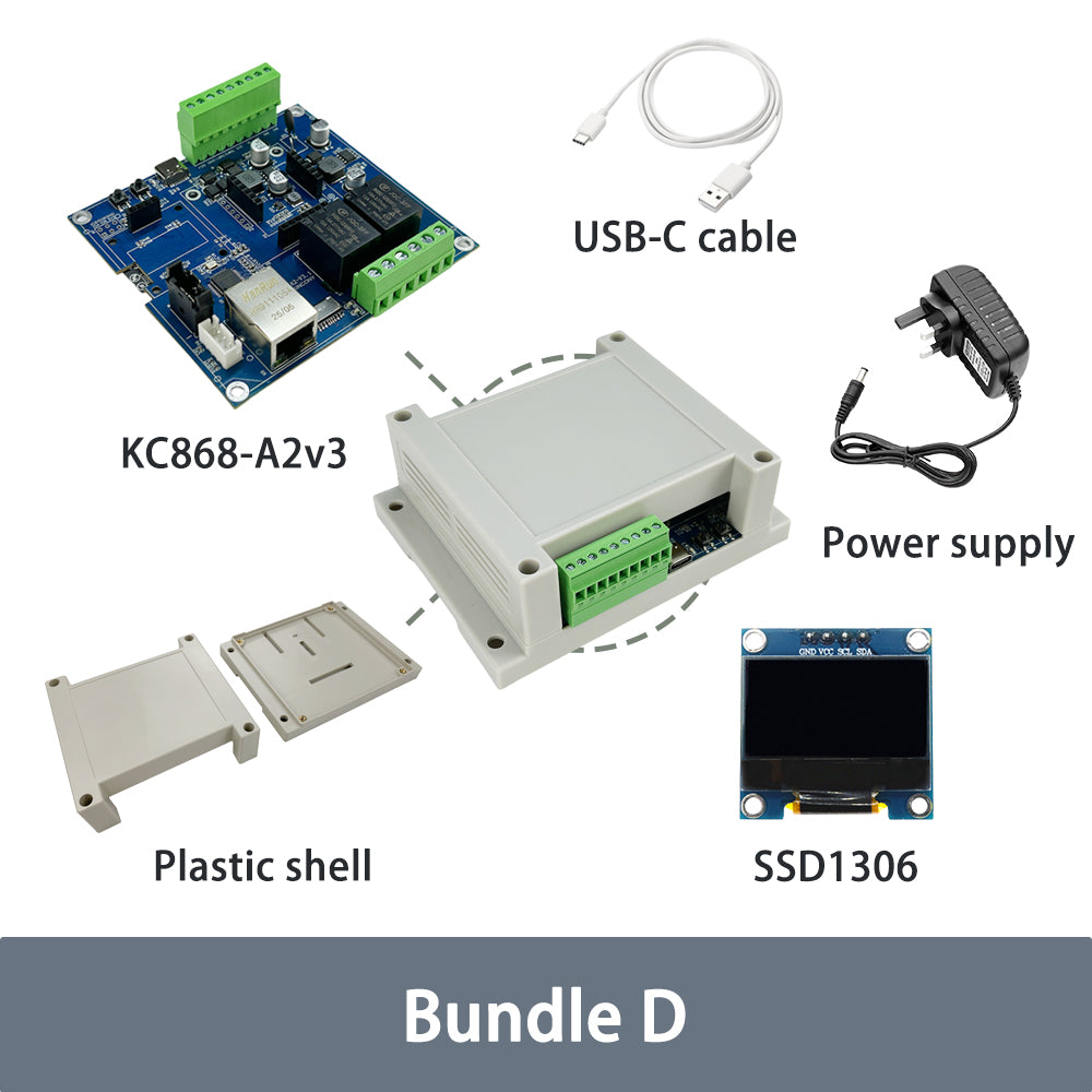 ESP32-S3 2 channel relay module – KC868-A2v3