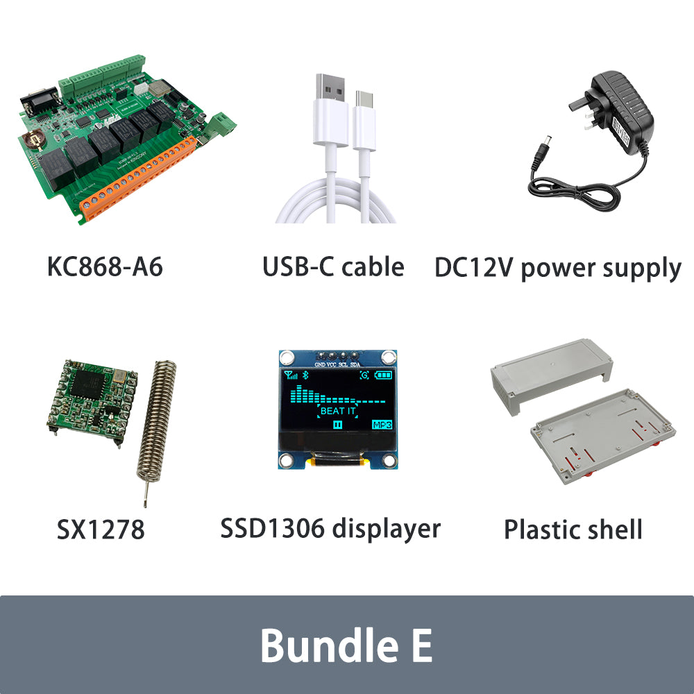 KinCony KC868-A6 ESP32 6 channel relay module