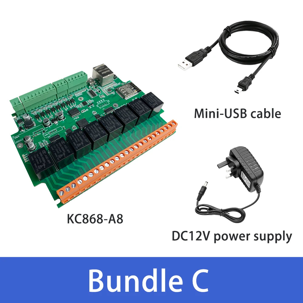 KC868-A8 ESP32 8 Channel Relay Module