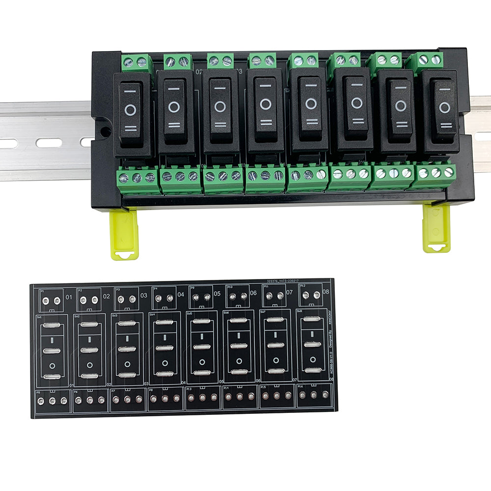 KC868-S8 8 Channel Manual Bypass Switch
