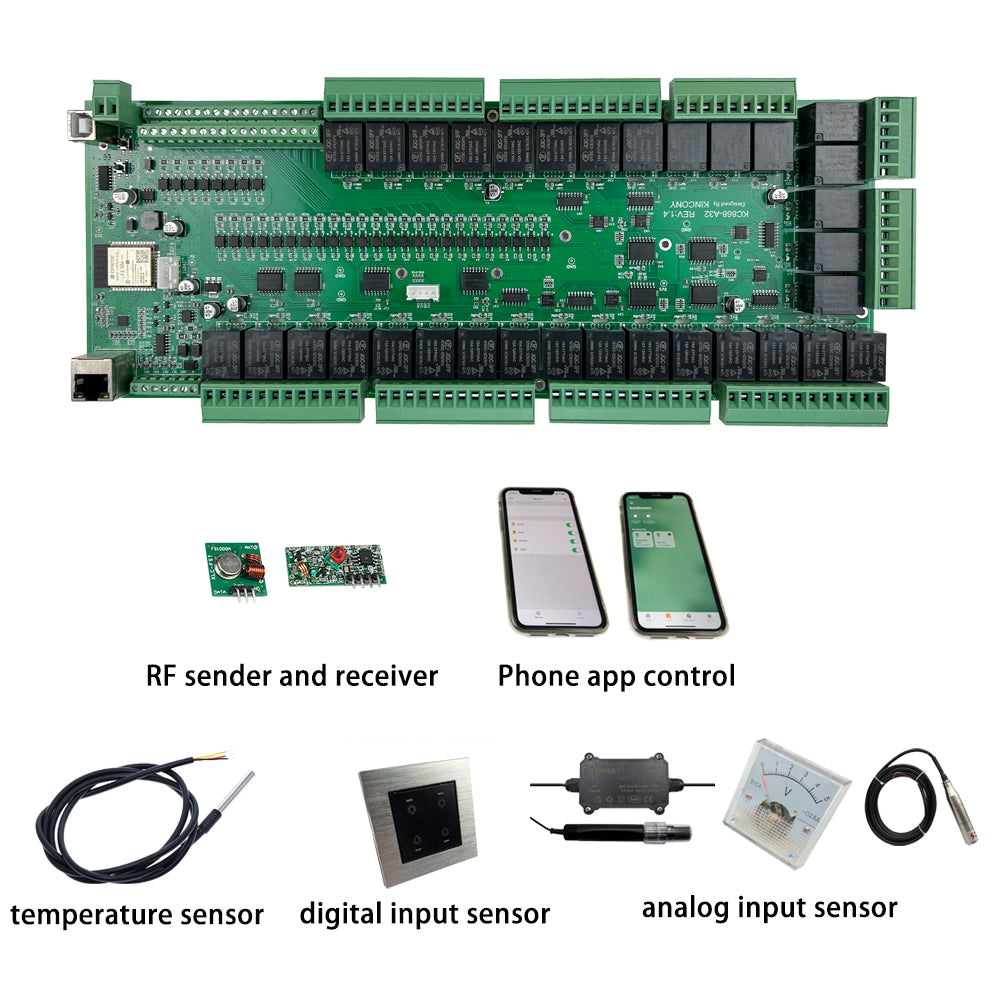 KC868-A32 Arduino ESP32 32 Channel Relay Module