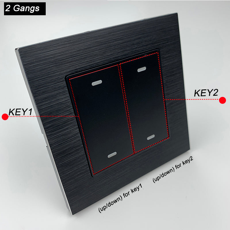 momentary wall switch panel (push button)