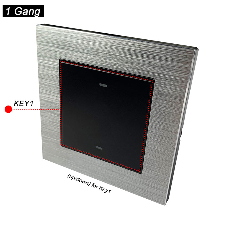 momentary wall switch panel (push button)