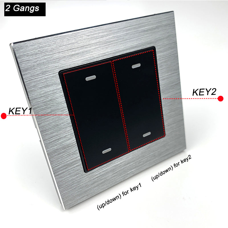 momentary wall switch panel (push button)