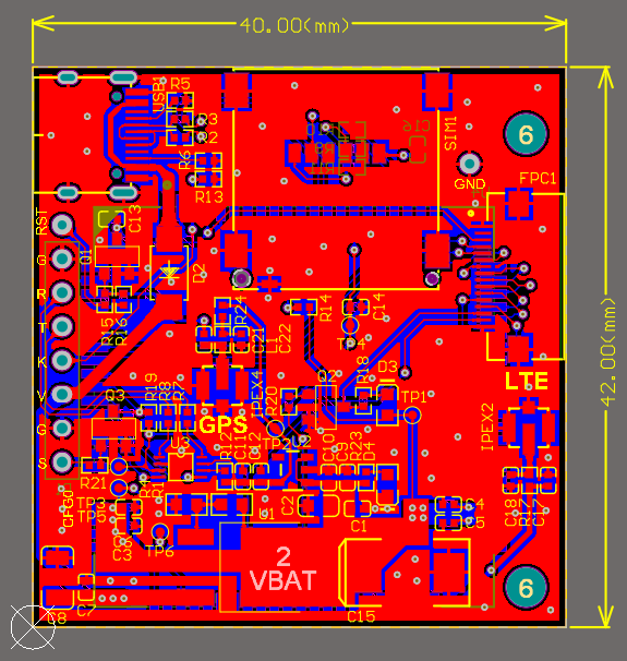KinCony SIM7600E-L1C 4G breakout LTE core module