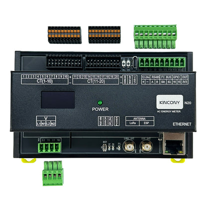 20 Channel ESP32 AC LoRa Energy Meter – N20