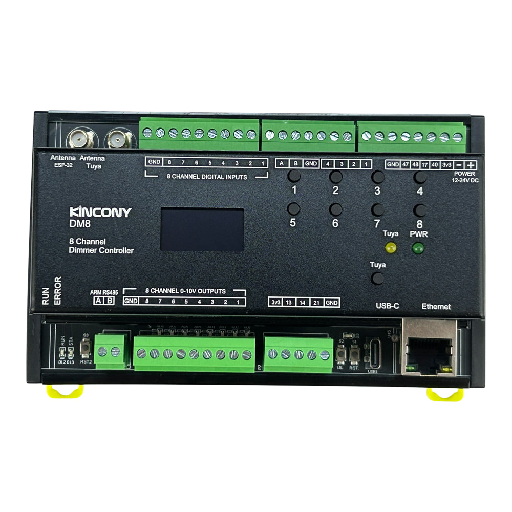 ESP32S3 Dimmer Module – DM8 (8CH Dimmer)
