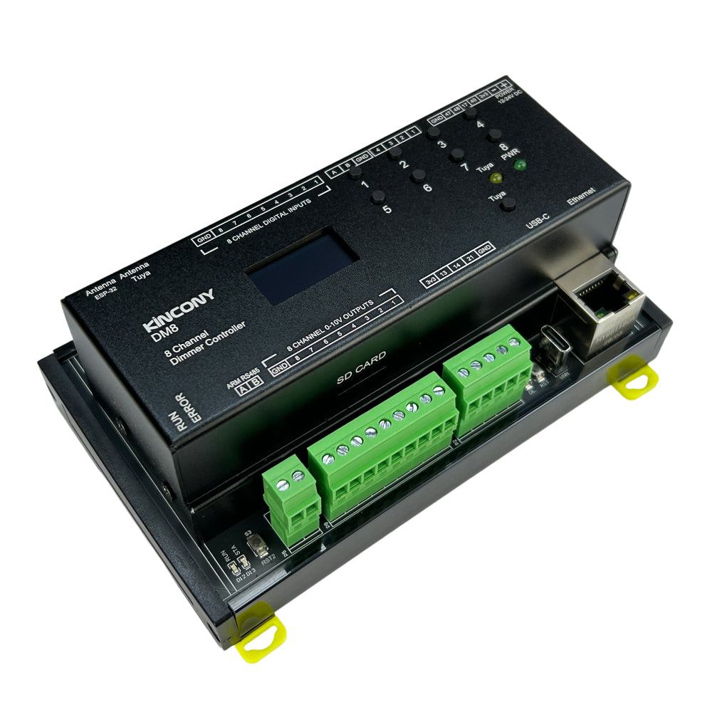 ESP32S3 Dimmer Module – DM8 (8CH Dimmer)
