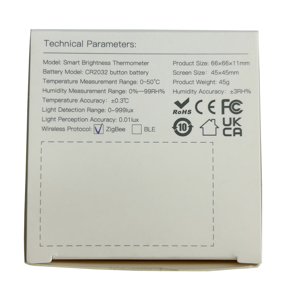Zigbee temperature humidity light sensor for KinCony Z1 gateway