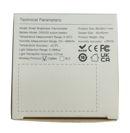 Zigbee temperature humidity light sensor for KinCony Z1 gateway
