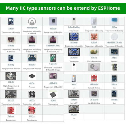 KC868-Uair ESP32 Wifi Temperature Sensor Box