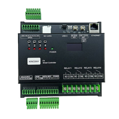 KinCony F4 4CH ESP32-S3 Removable Relay board