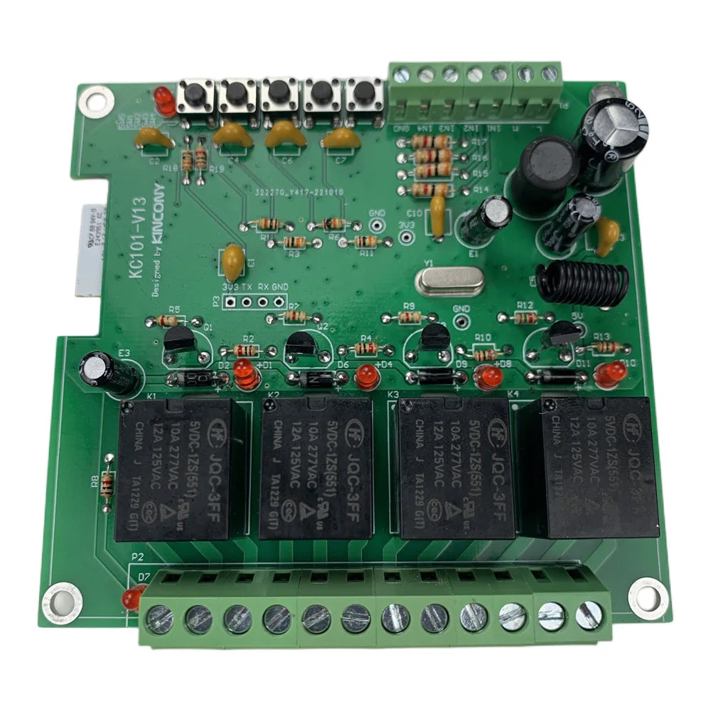 KC101 Tuya Electronic DIY Kit Smart Wifi Switch Module RF Radio Remote Control 4 Channels Inching Relay for Alexa Google Home