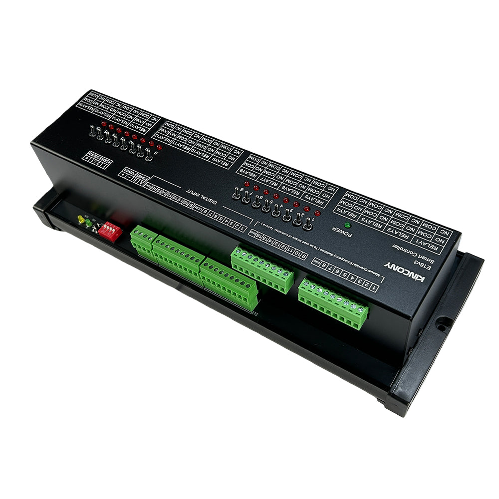 RS485 Modbus Din Rail Relay Module - E16v3 (16A Removable Relay)