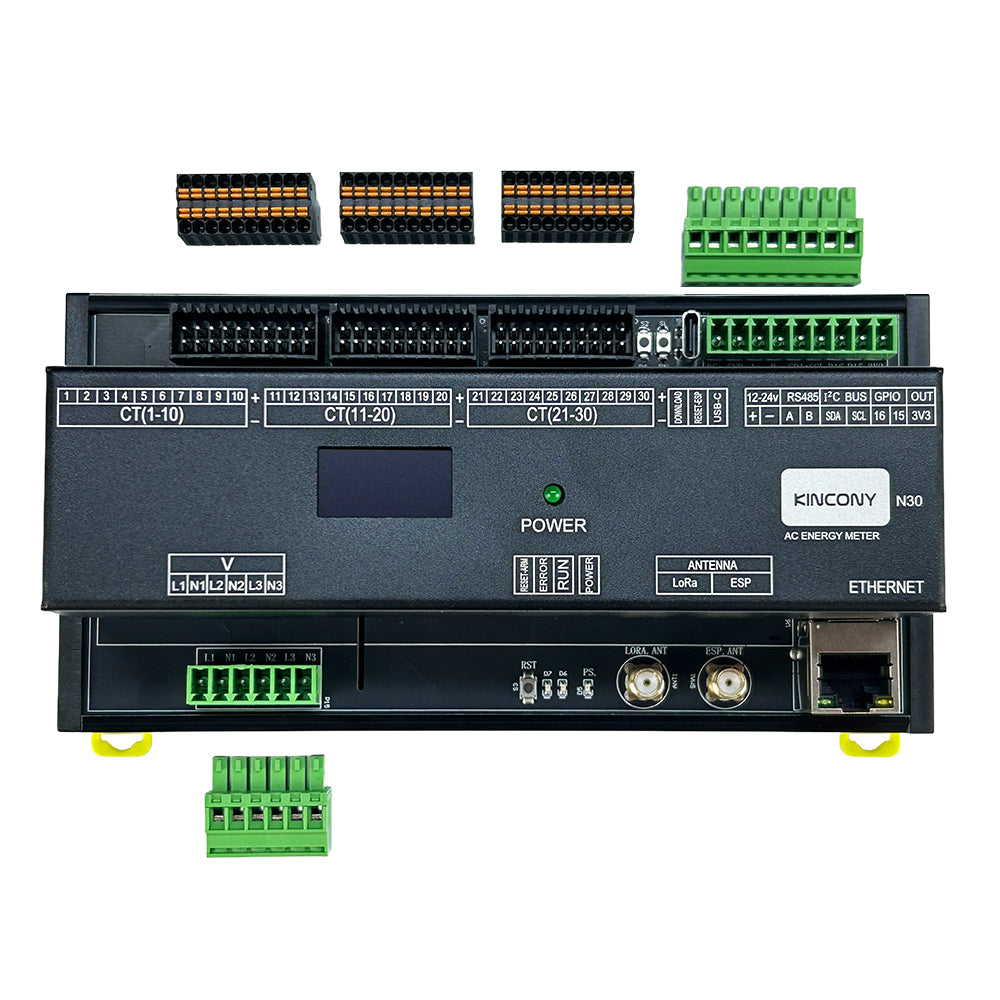 30 Channel ESP32 AC LoRa Energy Meter – N30